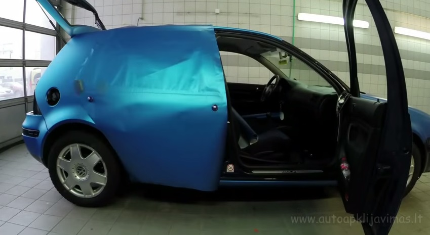 Stop Motion Car Wrapping